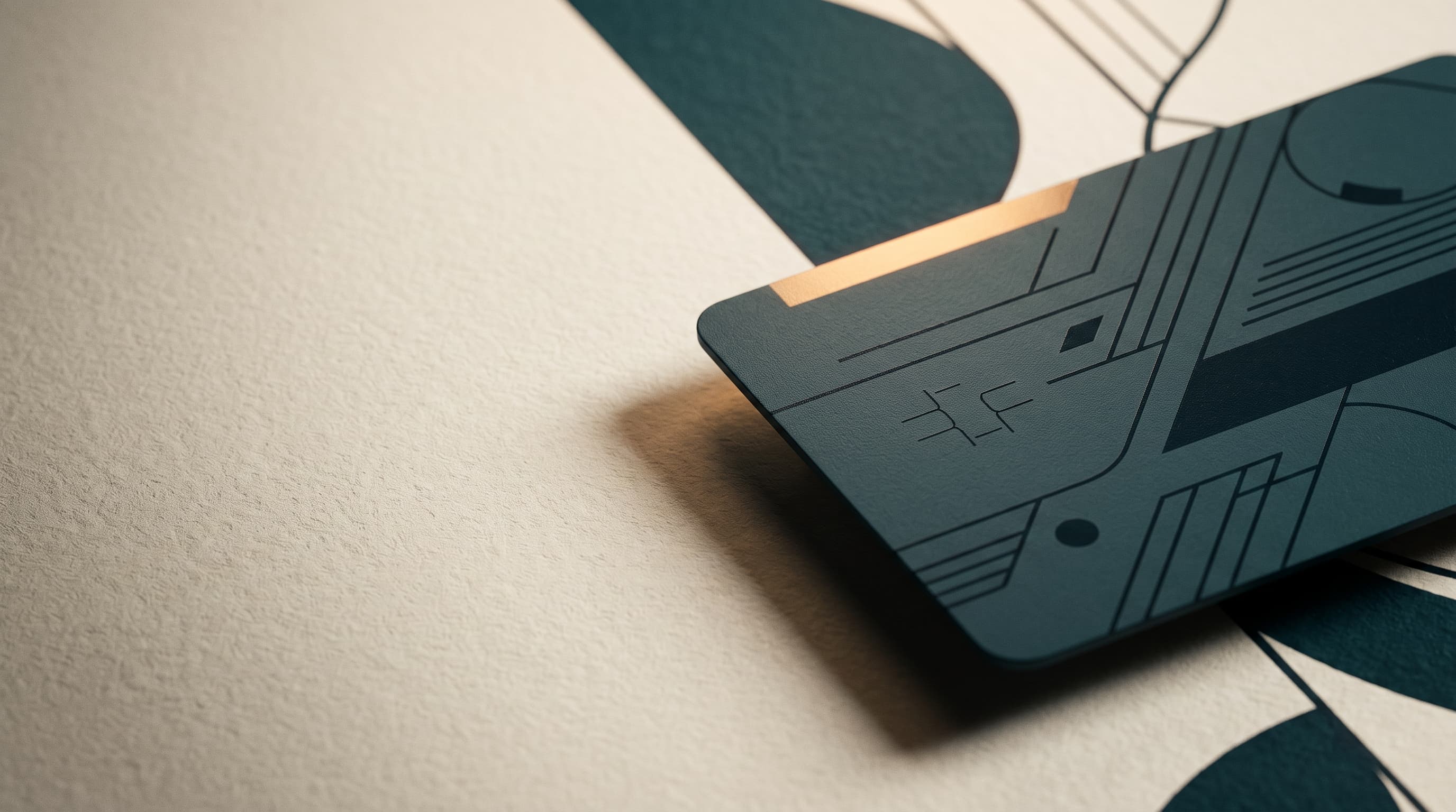 Auslandspolice brand illustration of a payment card